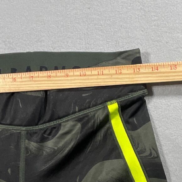 Under Armour Womens Medium‎ 7/8 Leggings Green Compression Camo Printed 26x26 - Picture 6 of 10